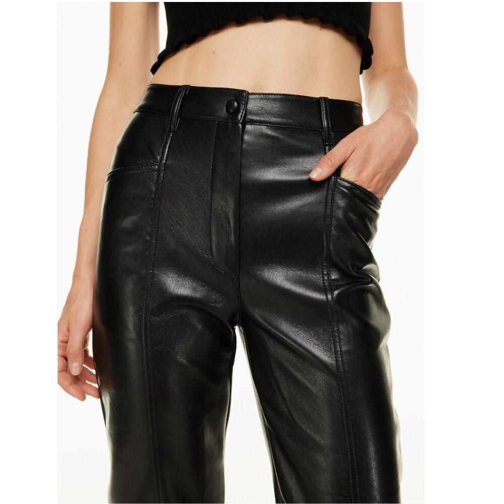 Wilfred Rebel Faux Leather Pant, Size 12
